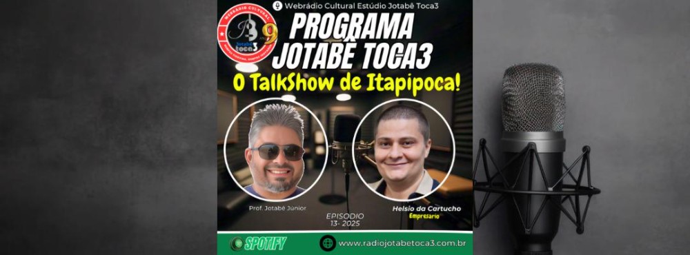 HÉLSIO CASTRO NO TALKSHOW DE ITAPIPOCA